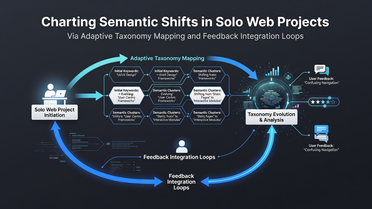 Charting Semantic Shifts in Solo Web Projects Via Adaptive Taxonomy Mapping and Feedback Integration Loops
