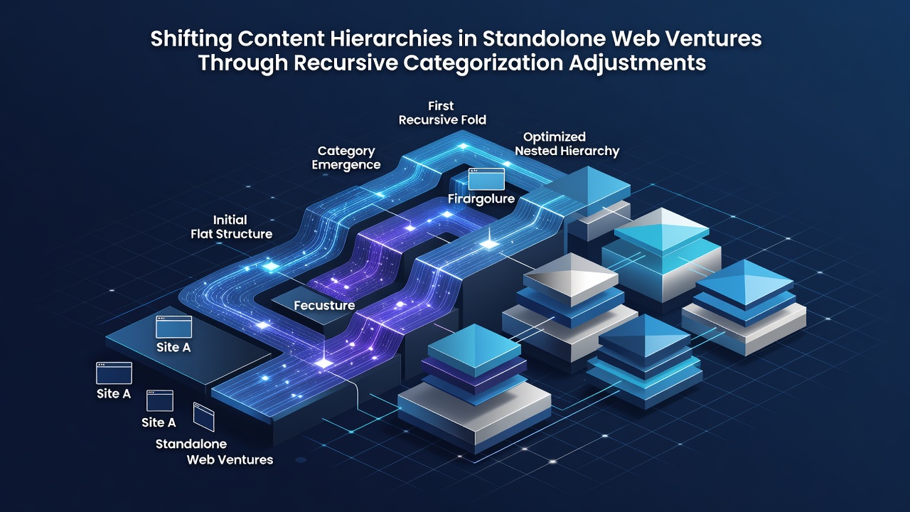 Screenshot of a content management dashboard displaying live category hierarchy updates